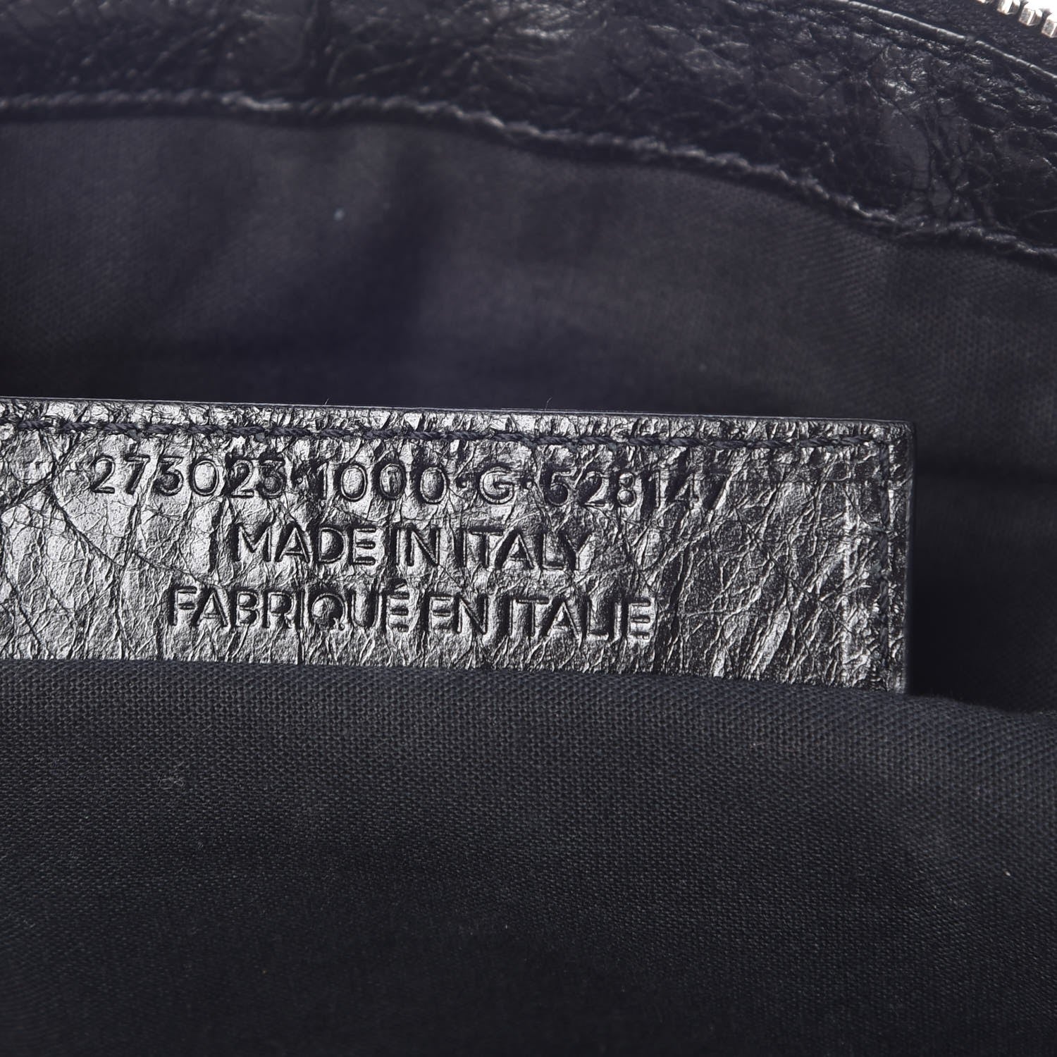 Balenciaga Agneau Arena Classic Hardware Large Clip Black 7 of 9