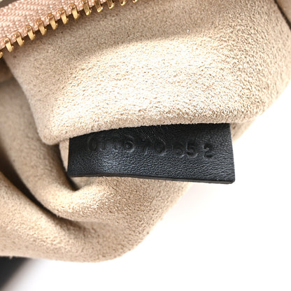 Chloe Suede Calfskin Medium Faye Shoulder Bag Black 7 of 10
