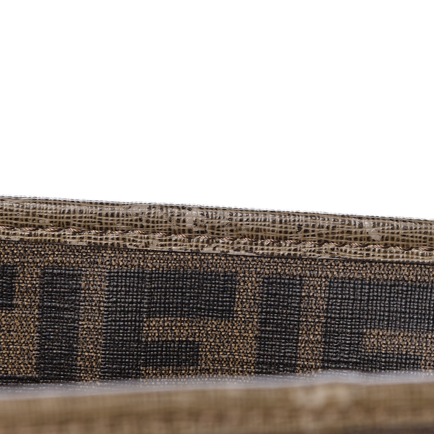 Fendi Zucca Lampo Studded Roll Tote Tobacco 10 of 15