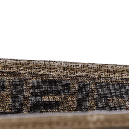 Fendi Zucca Lampo Studded Roll Tote Tobacco 10 of 15