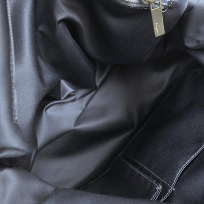 FASHIONPHILE SALVATOREFERRAGAMOLeatherStrawWovenTote 8 of 9
