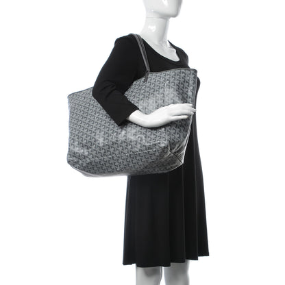 Goyard Goyardine Saint Louis GM Grey 2 of 12