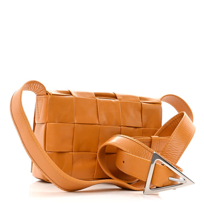 Bottega Veneta Paper Calfskin Maxi Intrecciato Small Cassette Crossbody Bag Cob 3 of 9