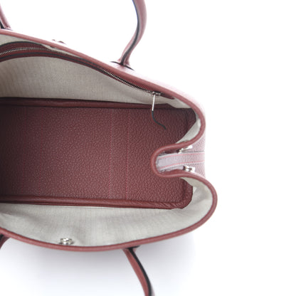 Hermes Vache Country Garden Party 30 TPM Rouge H 5 of 11