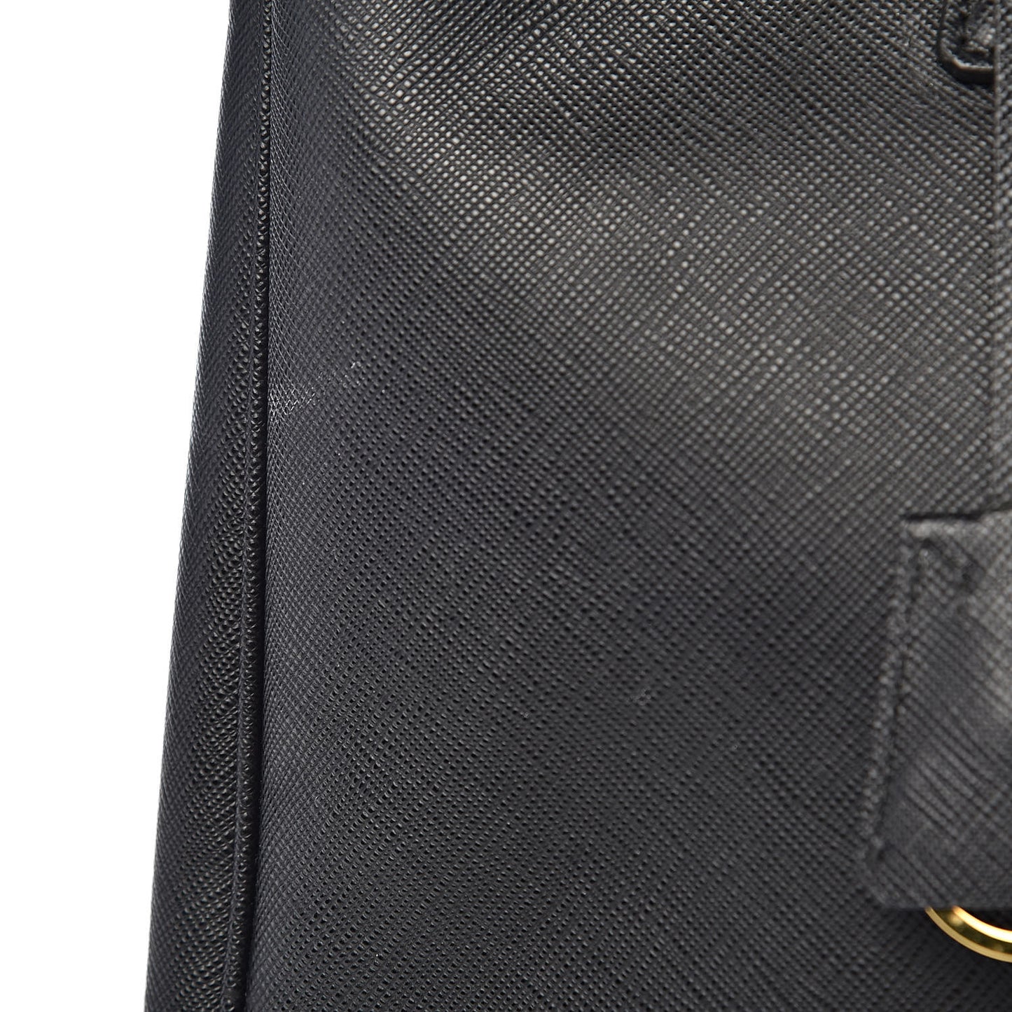 Saffiano Lux Large Tote Black