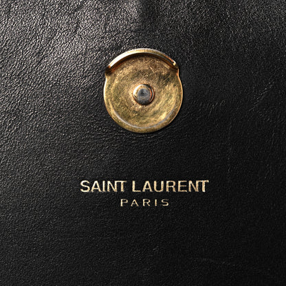 Saint Laurent Calfskin Small Classic Monogram Kate Tassel Satchel Black 6 of 17