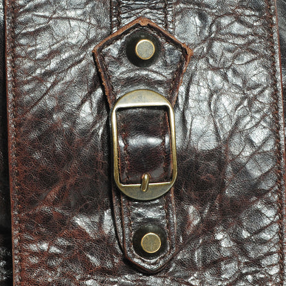 Balenciaga Chevre Shrug Hobo Chocolate 8 of 11