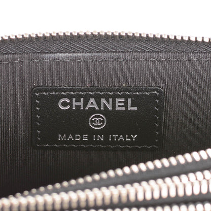 Chanel Caviar Quilted Zip Around Phone Holder Black 7 of 7