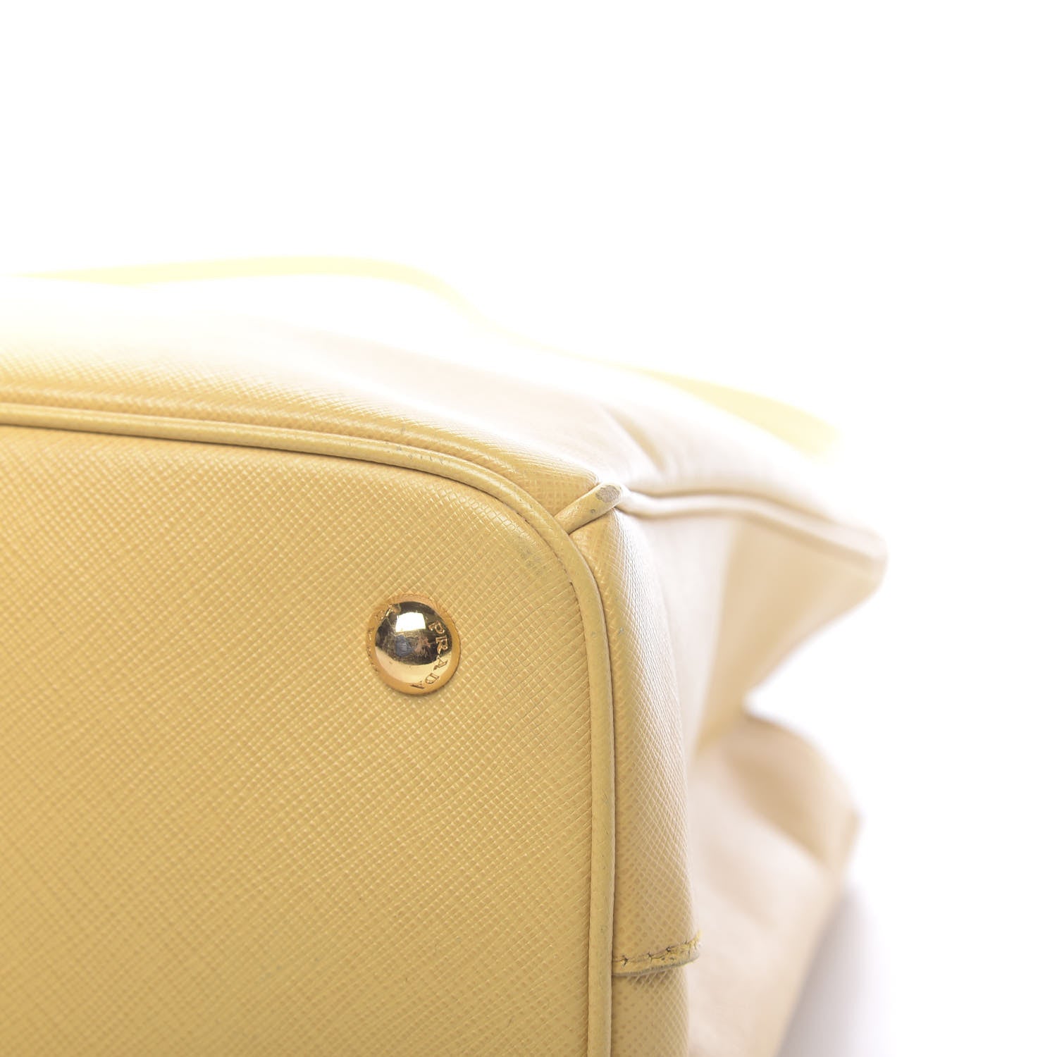 Prada Saffiano Lux Medium Tote Ginestra 22 of 27