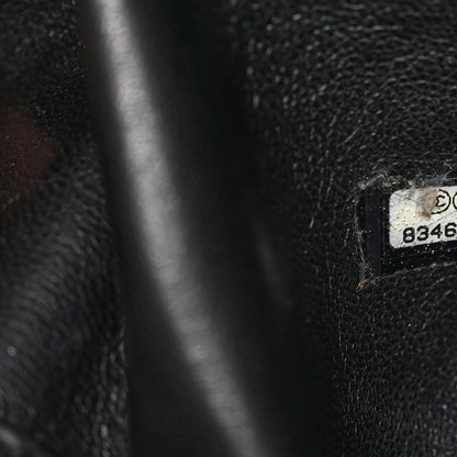 Chanel Caviar Quilted Jumbo Kelly Flap Black 7 of 10