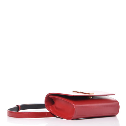 Saint Laurent Smooth Calfskin Monogram Kate Belt Bag Red 4 of 6