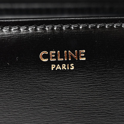Celine Shiny Calfskin Teen Triomphe Black 7 of 13