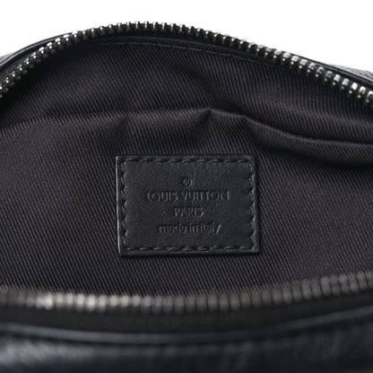 Louis Vuitton Calfskin Monogram Shadow Danube PM Black 6 of 10