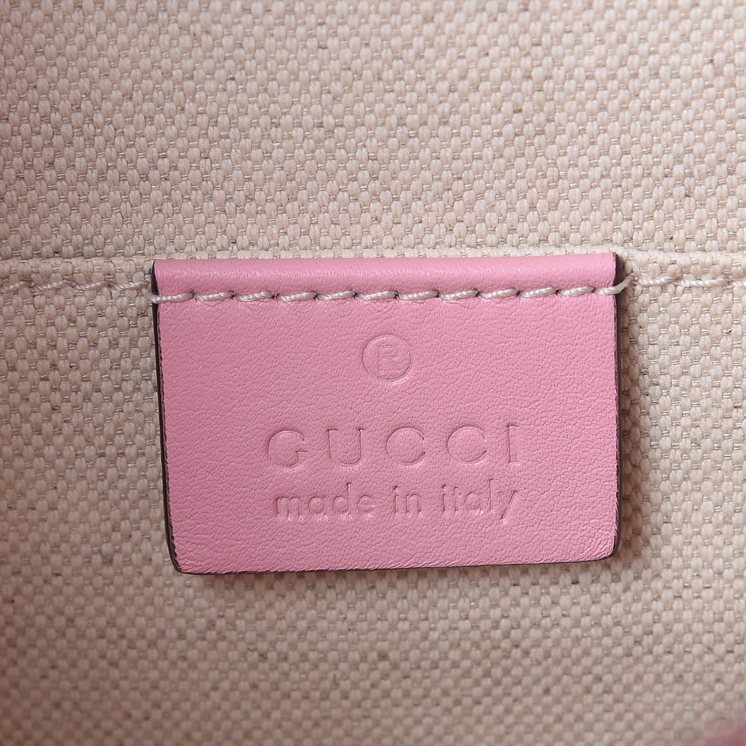 Gucci Calfskin Bamboo Web Embroidered Medium Dionysus Top Handle Bag Pink 6 of 7