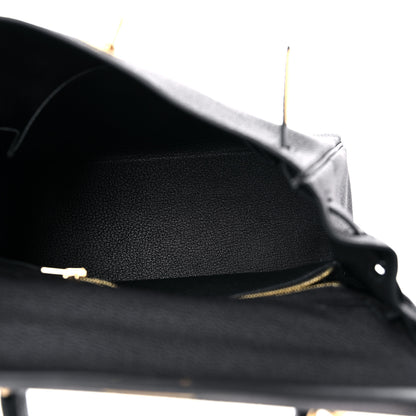 Hermes Togo Kelly Retourne 25 Black 5 of 10