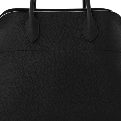 The Row Matte Grained Calfskin Soft Margaux 15 Black 7 of 9