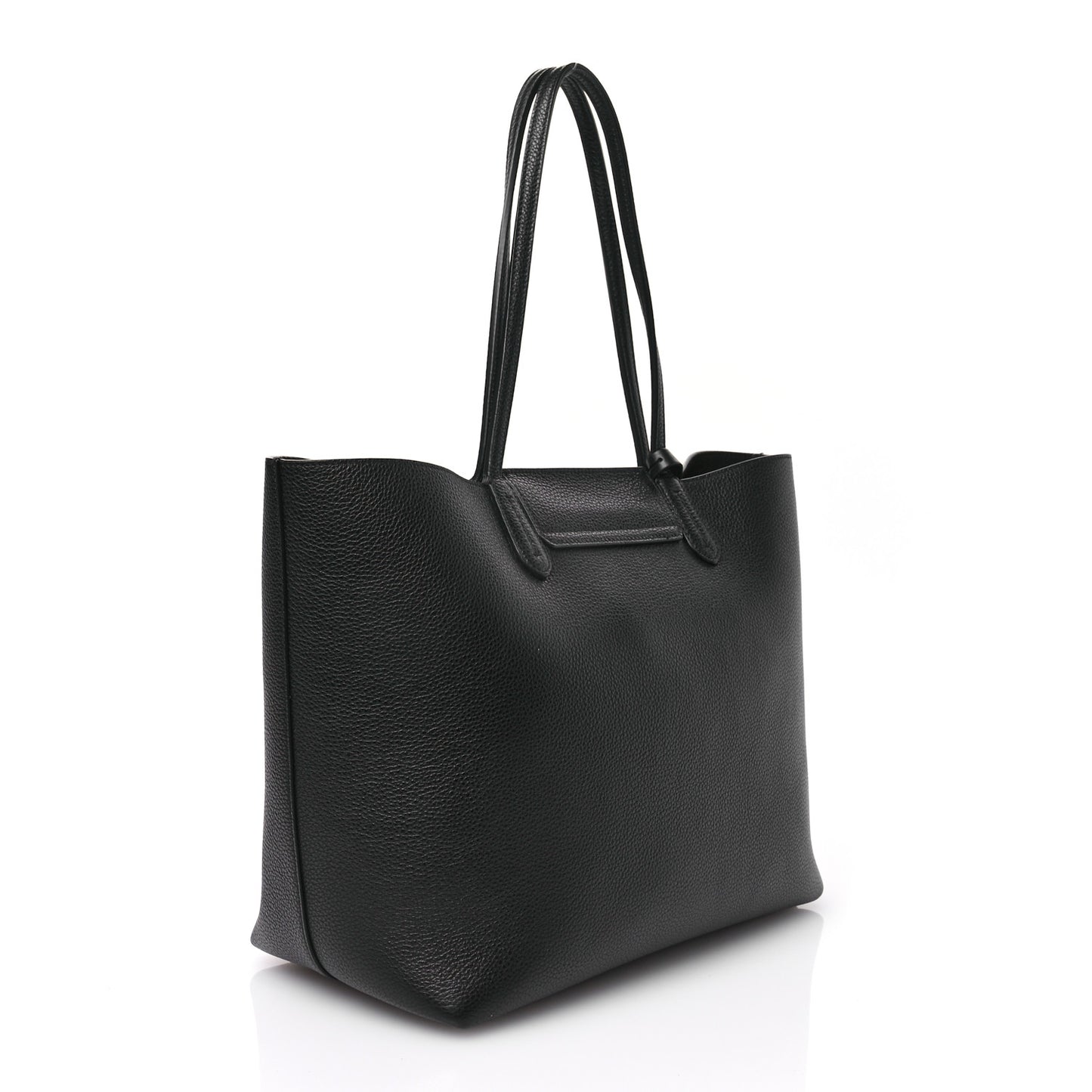 Calfskin Travel Tote Black