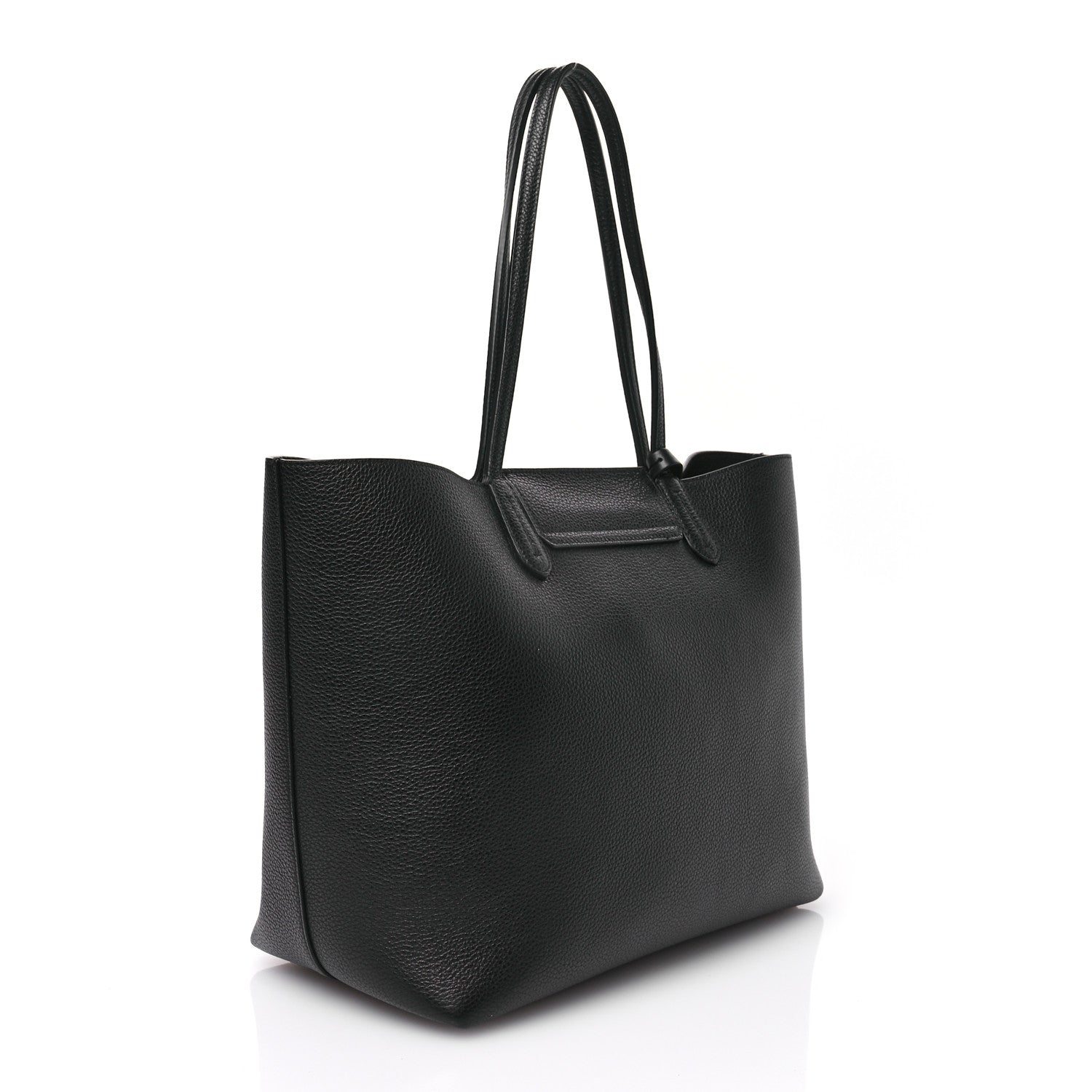 Salvatore Ferragamo Calfskin Travel Tote Black 4 of 12