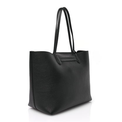Salvatore Ferragamo Calfskin Travel Tote Black 4 of 12