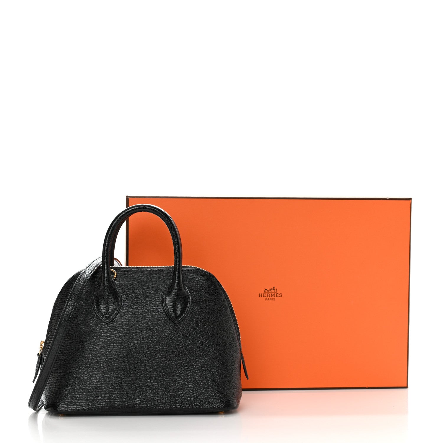 Hermes Chevre Mysore Mini 1923 Bolide Black 11 of 11