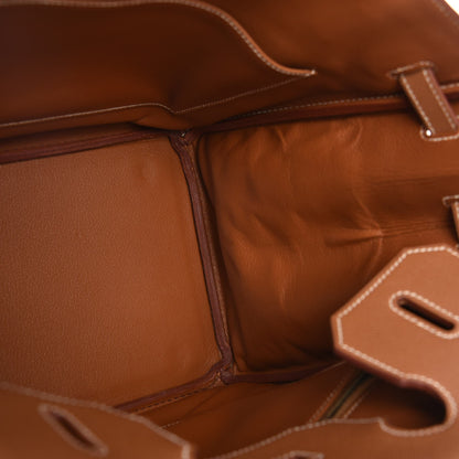 Hermes Courchevel HAC Birkin 32 Gold 8 of 31