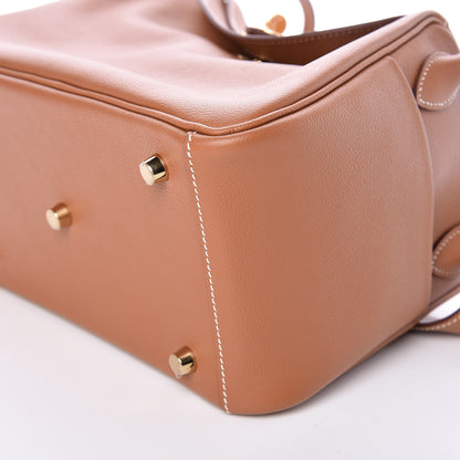Hermes Evercolor Lindy 26 Gold 8 of 10