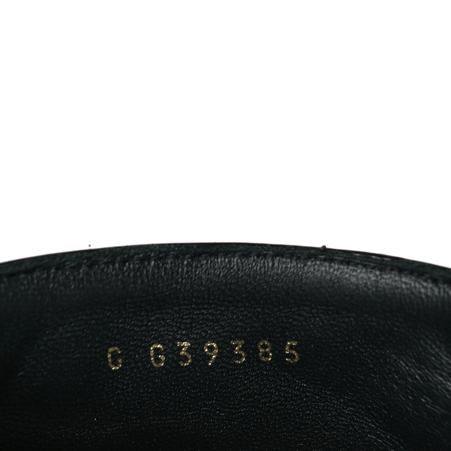 Lambskin Quilted Patent Cap Toe CC Booties 40.5 Black