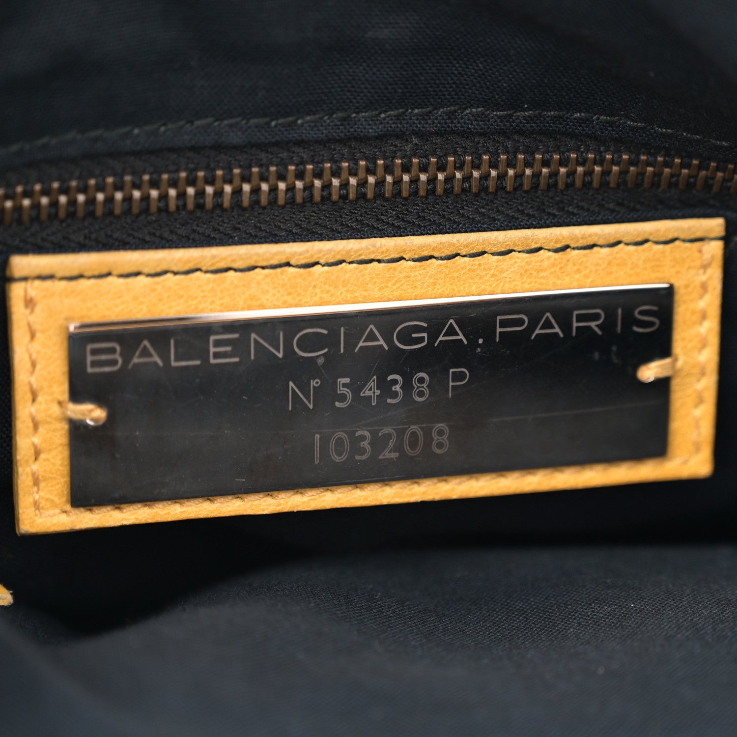 Balenciaga Agneau Classic Hardware First Moutarde 7 of 16