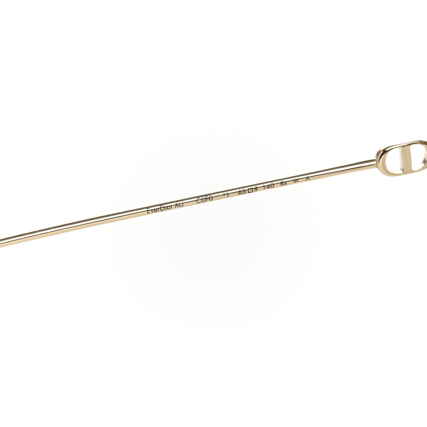 Christian Dior EverDior Aviator Sunglasses Gold 7 of 9