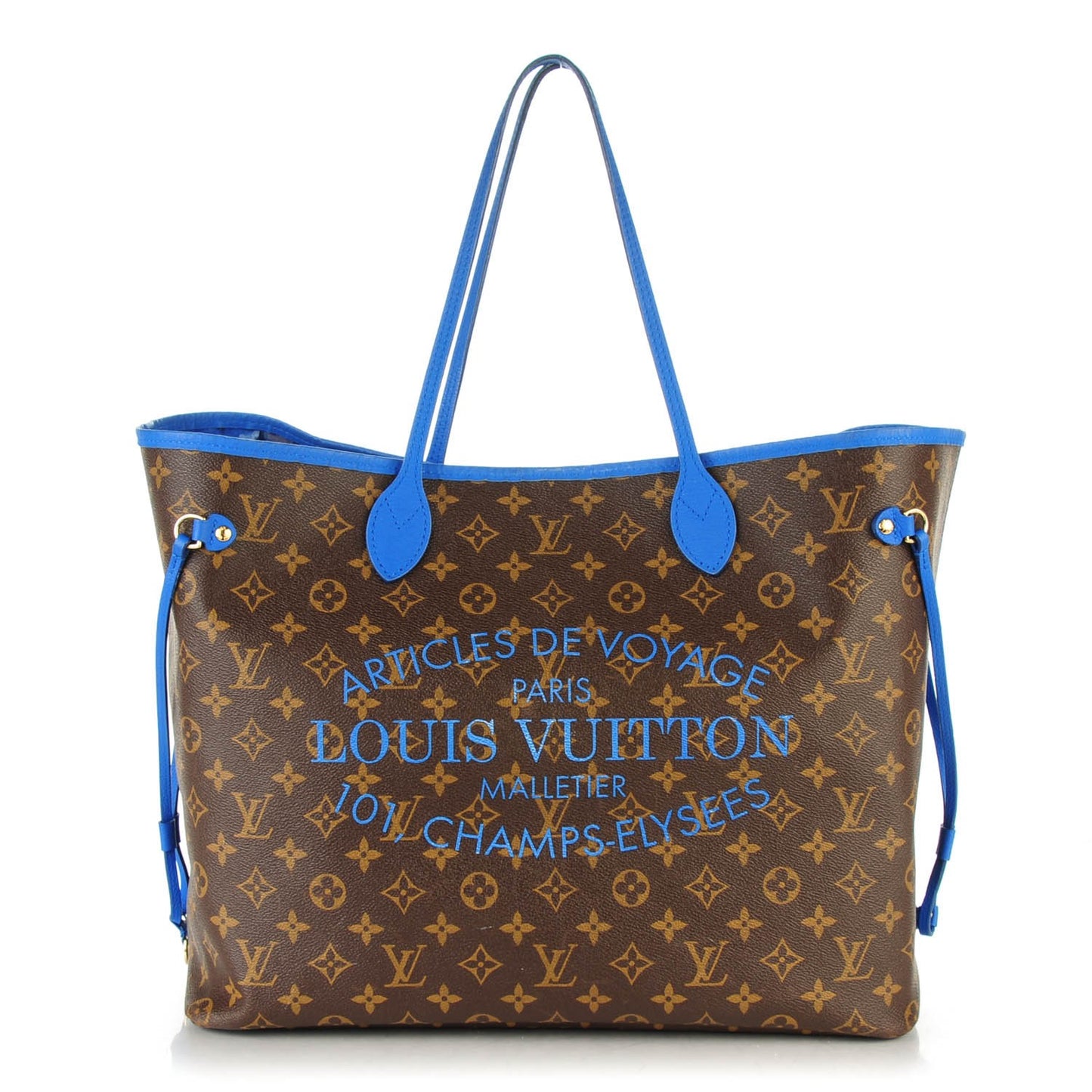 Monogram Articles de Voyage Ikat Neverfull GM Grand Blue