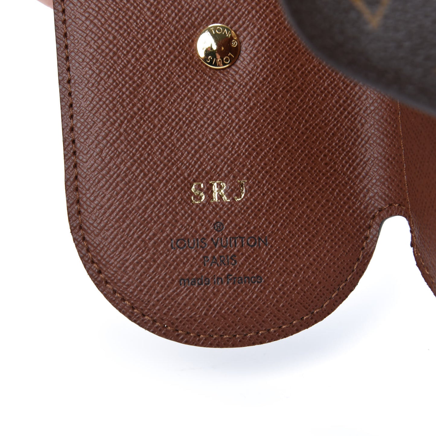 Monogram Round Key Holder GM