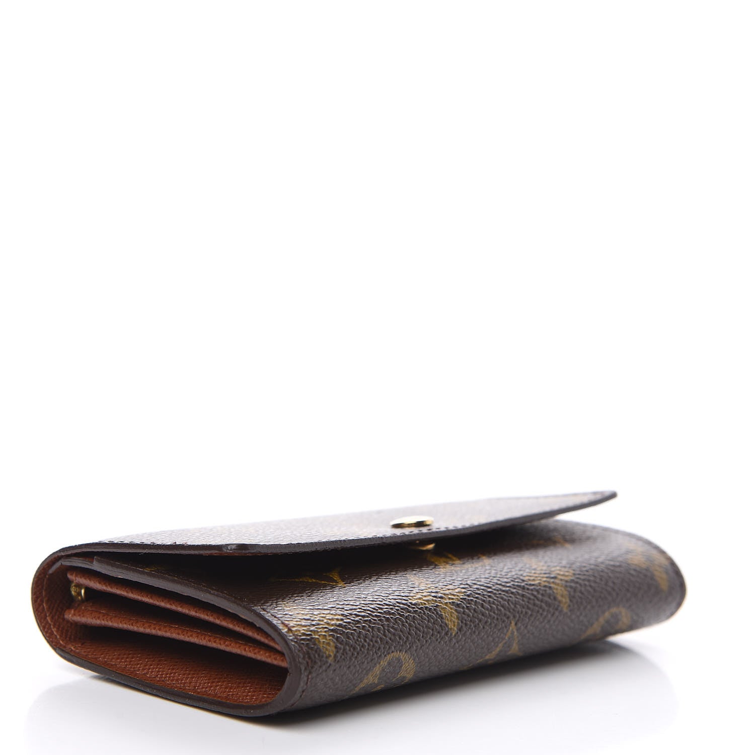 Louis Vuitton Monogram Porte-Monnaie Tresor Wallet 3 of 8