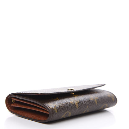 Louis Vuitton Monogram Porte-Monnaie Tresor Wallet 3 of 8