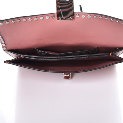 Valentino Garavani Calfskin Small Rockstud Cabana Crossbody Bag Antique Rose 5 of 7