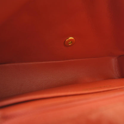 Chanel Suede Quilted Medium Flap Red 6 of 11