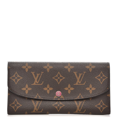 Louis Vuitton Monogram Emilie Wallet Hot Pink 1 of 9