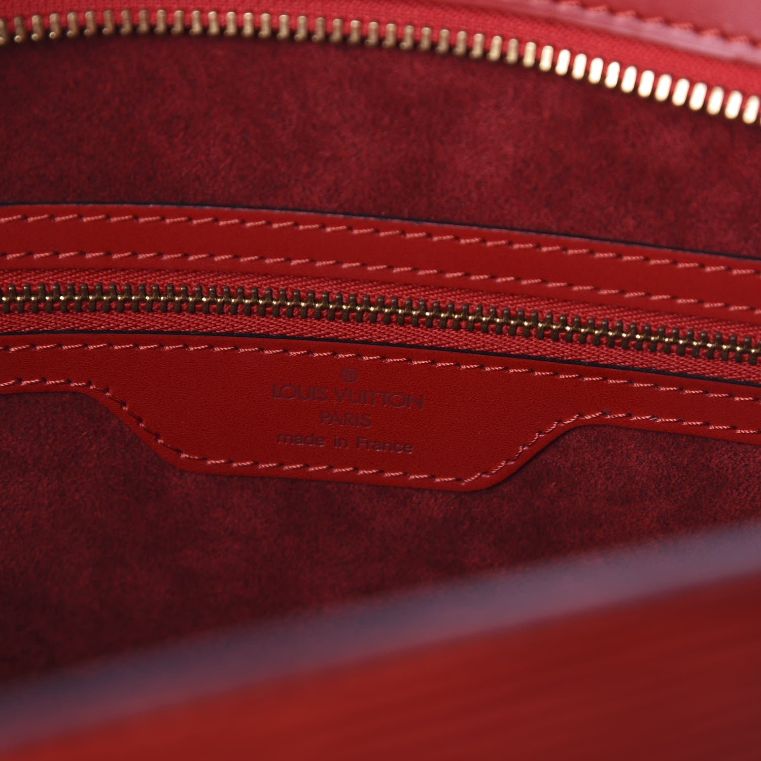 Louis Vuitton Epi Saint Jacques GM Castillan Red 8 of 10