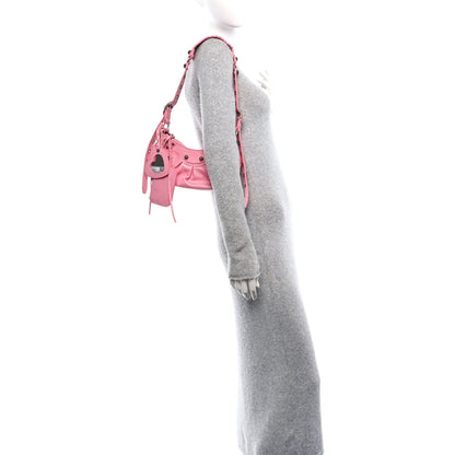 Balenciaga Agneau Arena Le Cagole Shoulder Bag XS Candy Pink 2 of 11