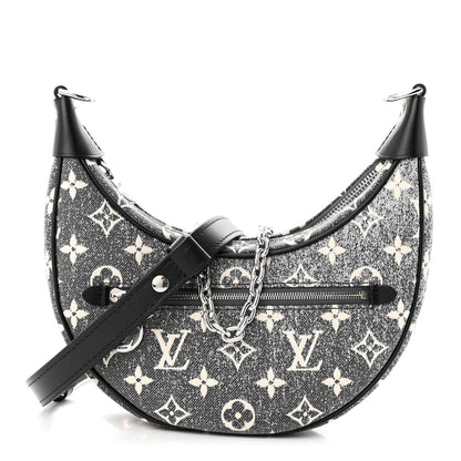 Louis Vuitton Monogram Jacquard Denim Loop Black 1 of 10