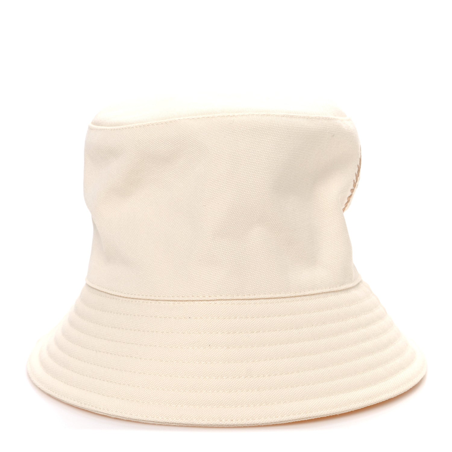 Hermes Cotton Gene Sunshine Bucket Hat 56 Ecru 5 of 8