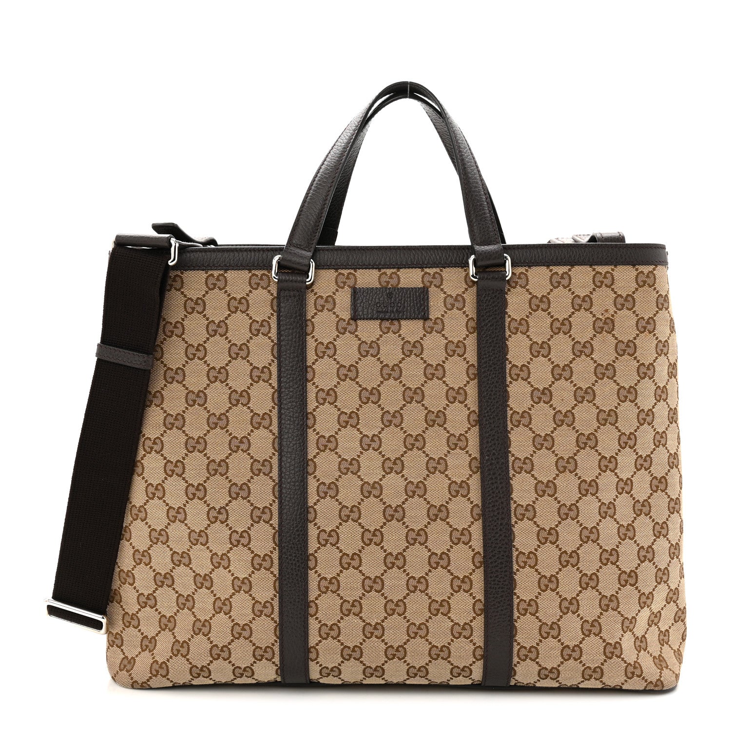 Gucci GG Monogram Large Joy Tote Bag Dark Brown 1 of 11