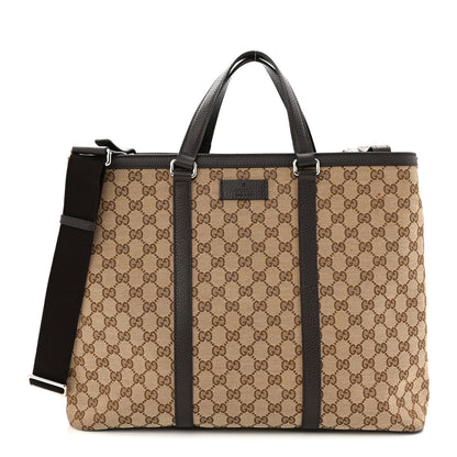 Gucci GG Monogram Large Joy Tote Bag Dark Brown 1 of 11