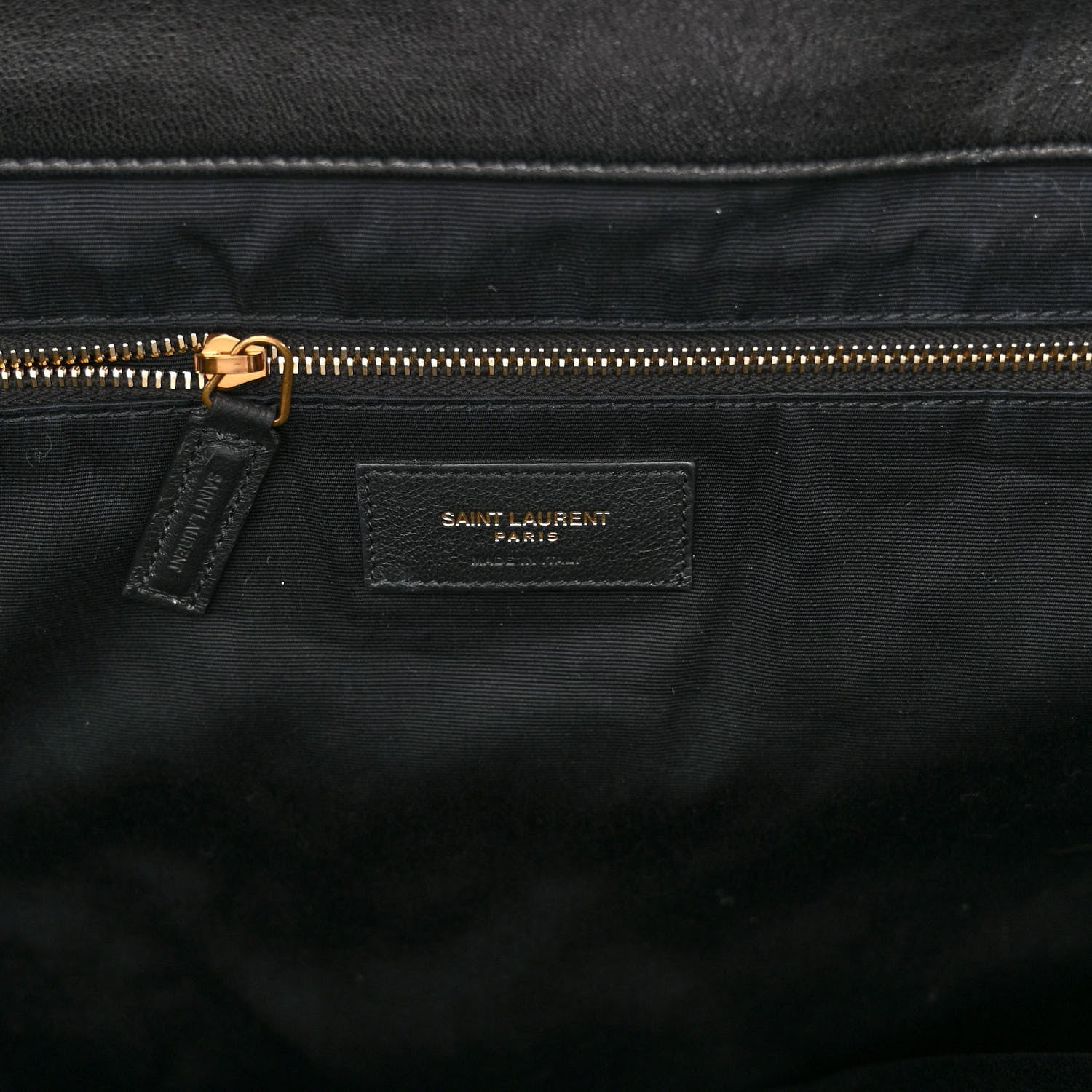 Saint Laurent SAINT LAURENT Lambskin Quilted Maxi Icare Shopping Tote Black 6 of 9