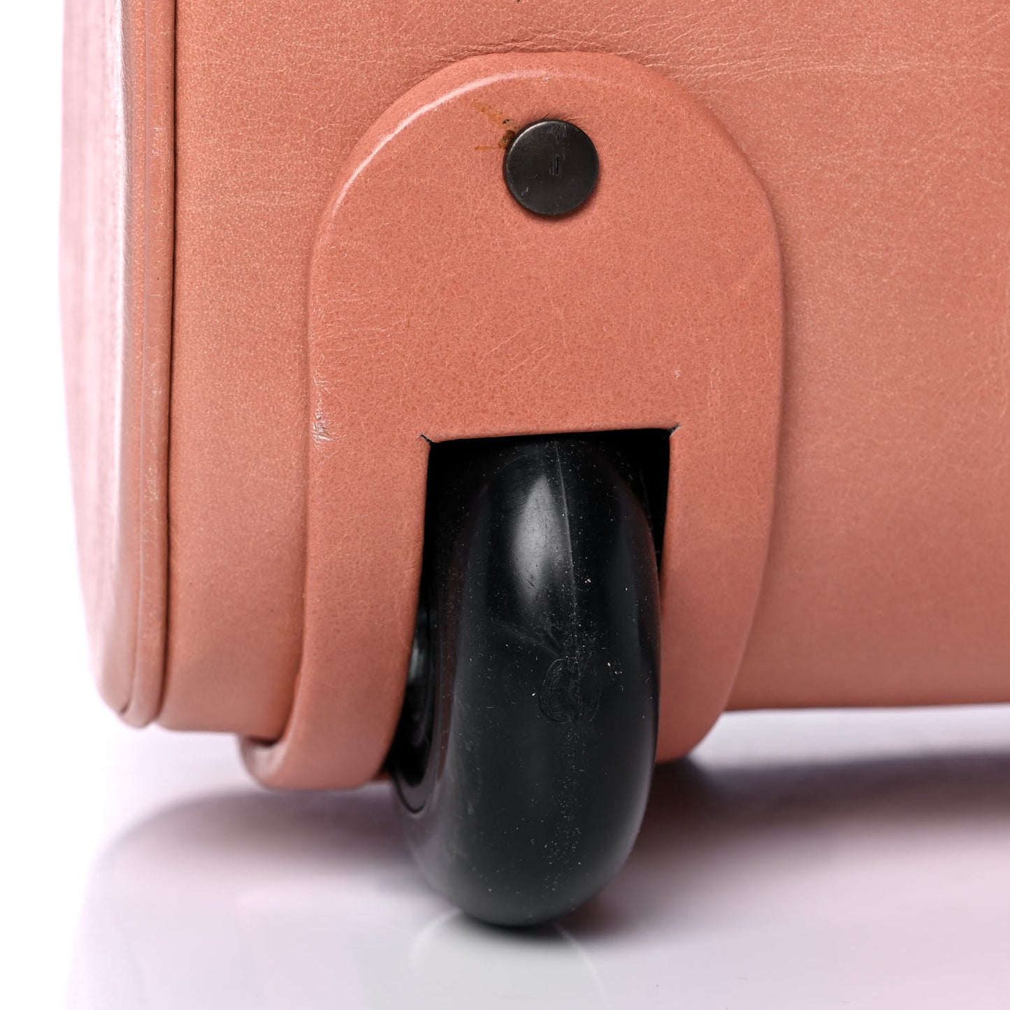 Grained Calfskin Classic Hardware Voyage Carry On Trolley Vieux Rose