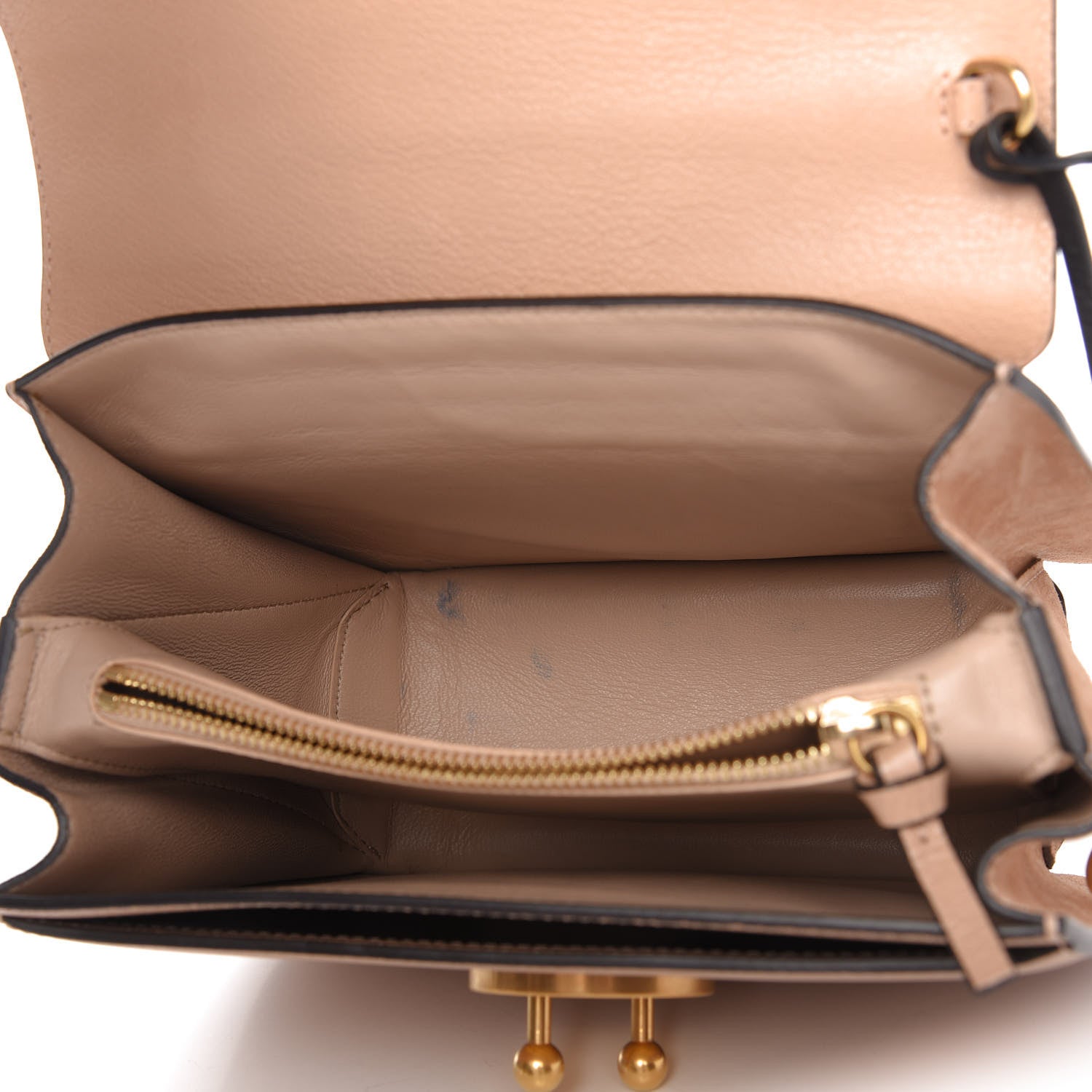 Chloe Goatskin Medium Mily Shoulder Bag Biscotti Beige 5 of 11