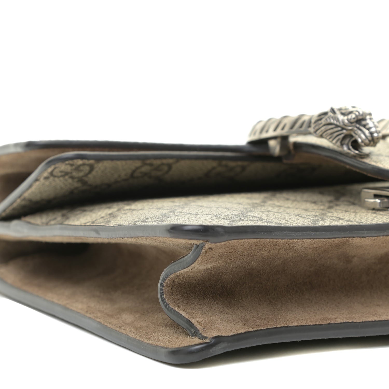 Gucci GG Supreme Monogram Mini Dionysus Shoulder Bag Taupe 6 of 10