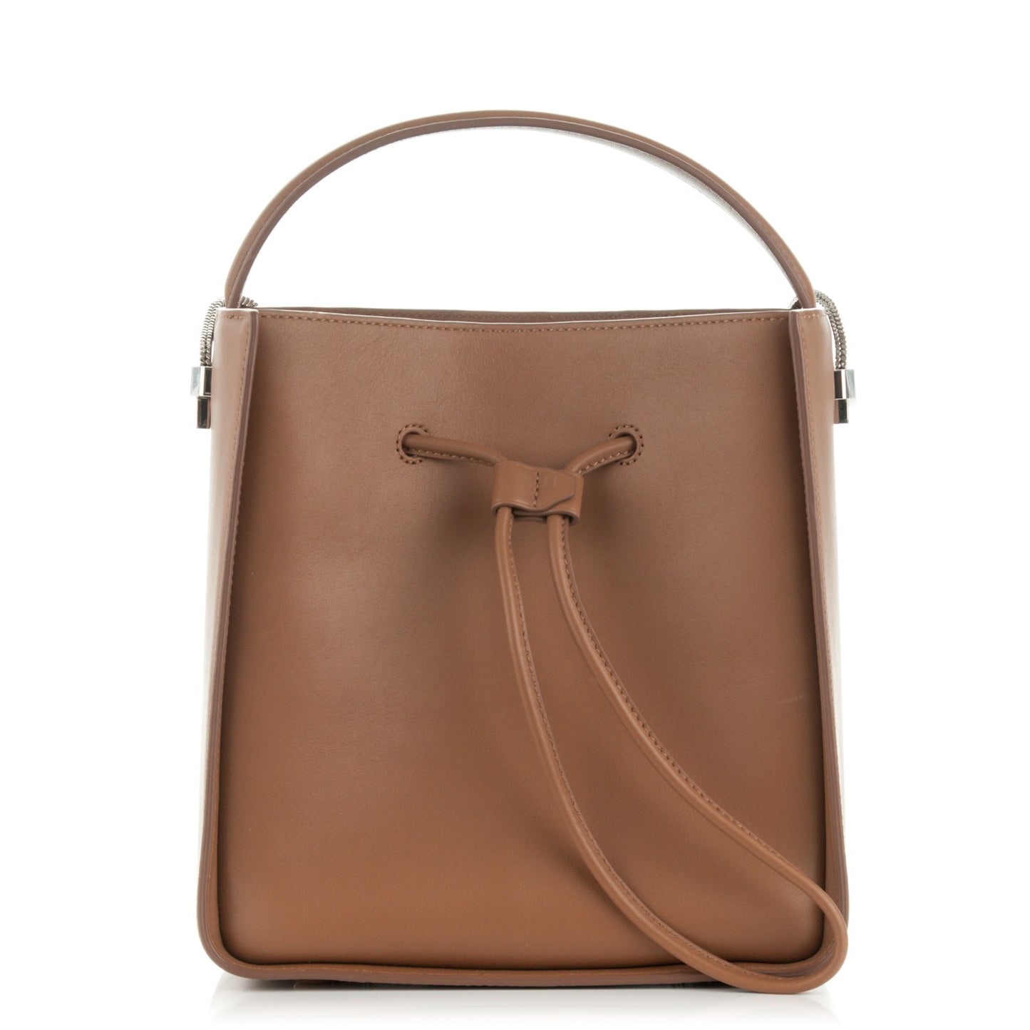 3.1 Smooth Calfskin Small Soleil Bucket Bag Cuoio