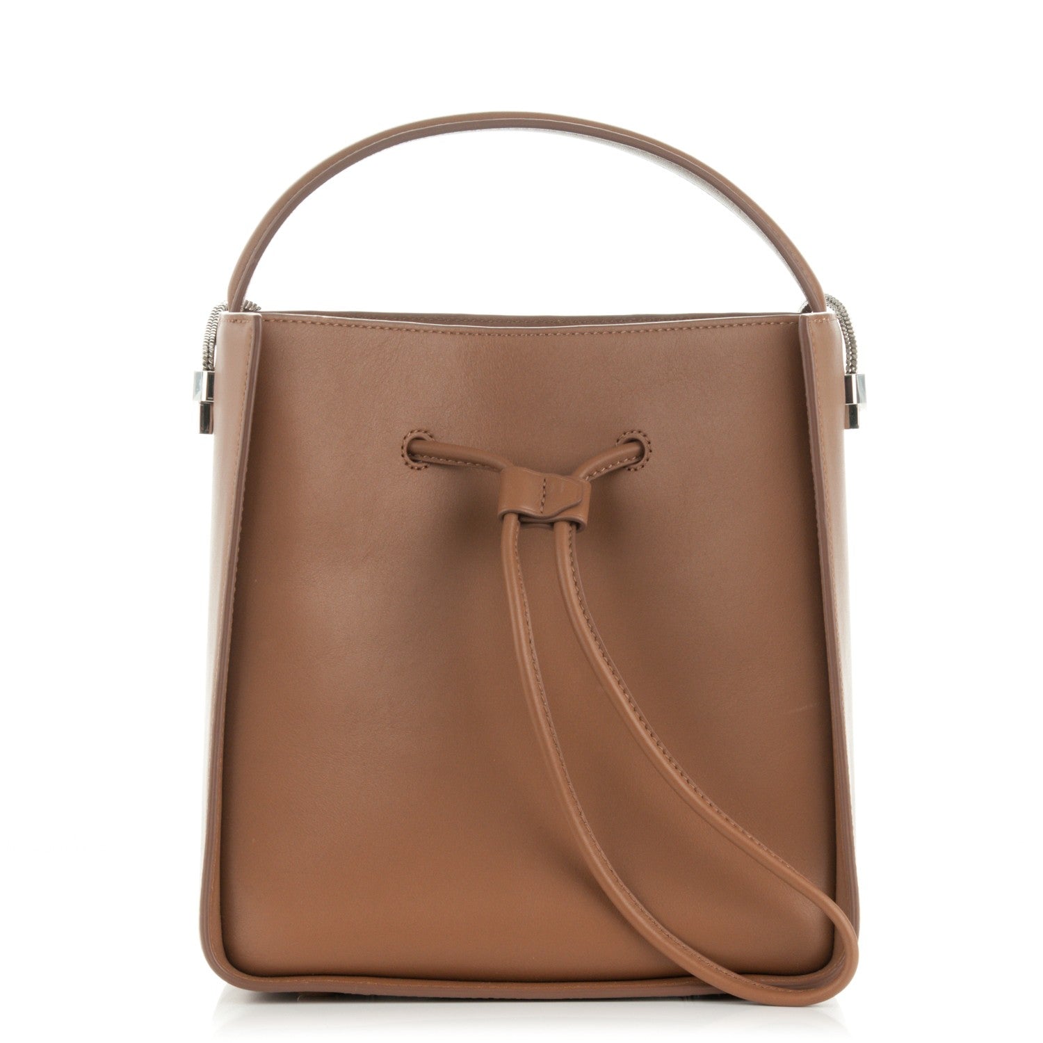 3.1 Phillip Lim 3.1 Smooth Calfskin Small Soleil Bucket Bag Cuoio 1 of 6