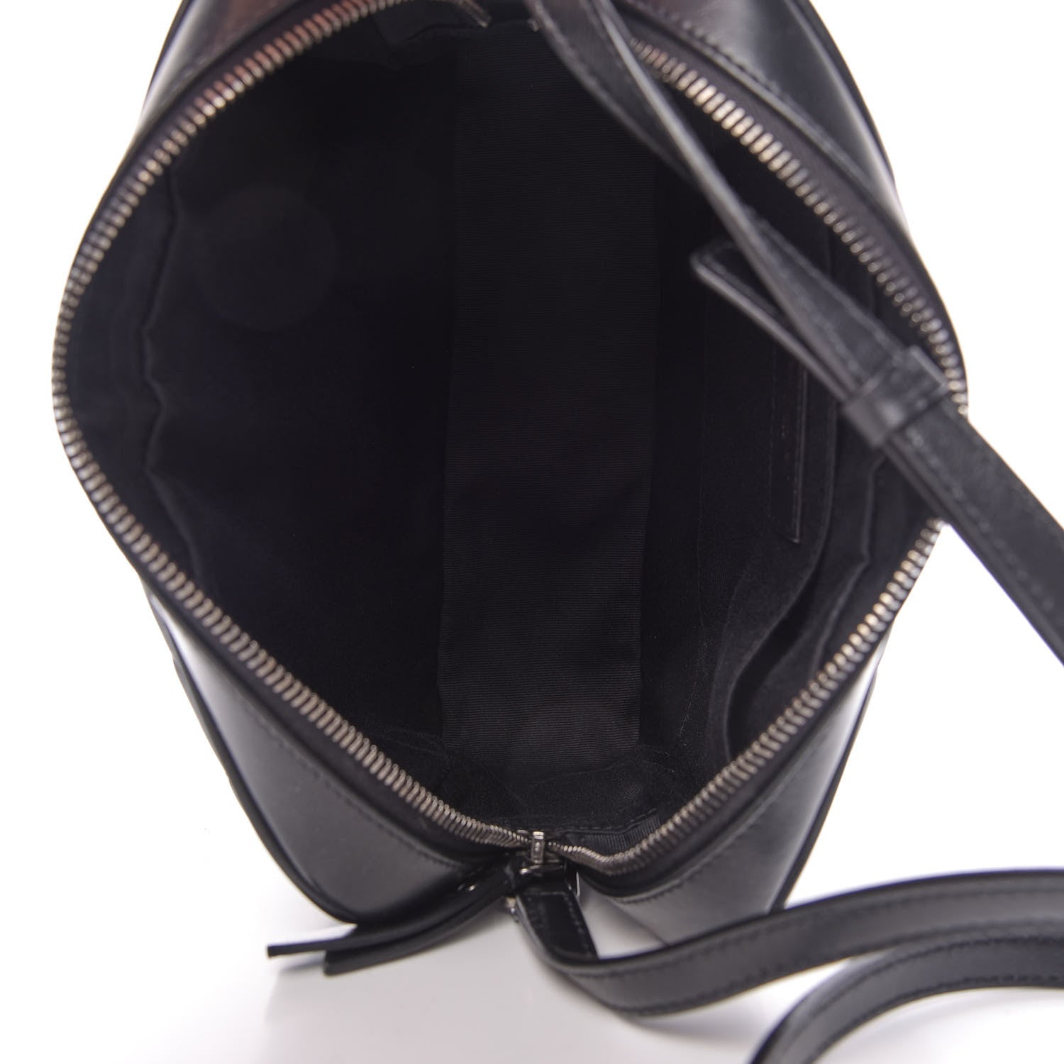 Saint Laurent Calfskin Matelasse Monogram Lou Camera Bag Black 5 of 9