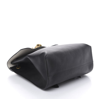 Gucci Calfskin Malin Backpack White Black Gold 3 of 8